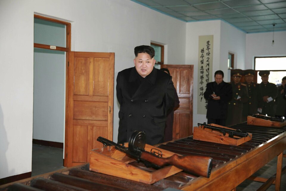 North Korean leader Kim Jong Un visits the Phyongchon Revolutionary Site, in this undated photo released by North Korea's Korean Central News Agency (KCNA) in Pyongyang December 10, 2015.  (Reuters Photo/KCNA)