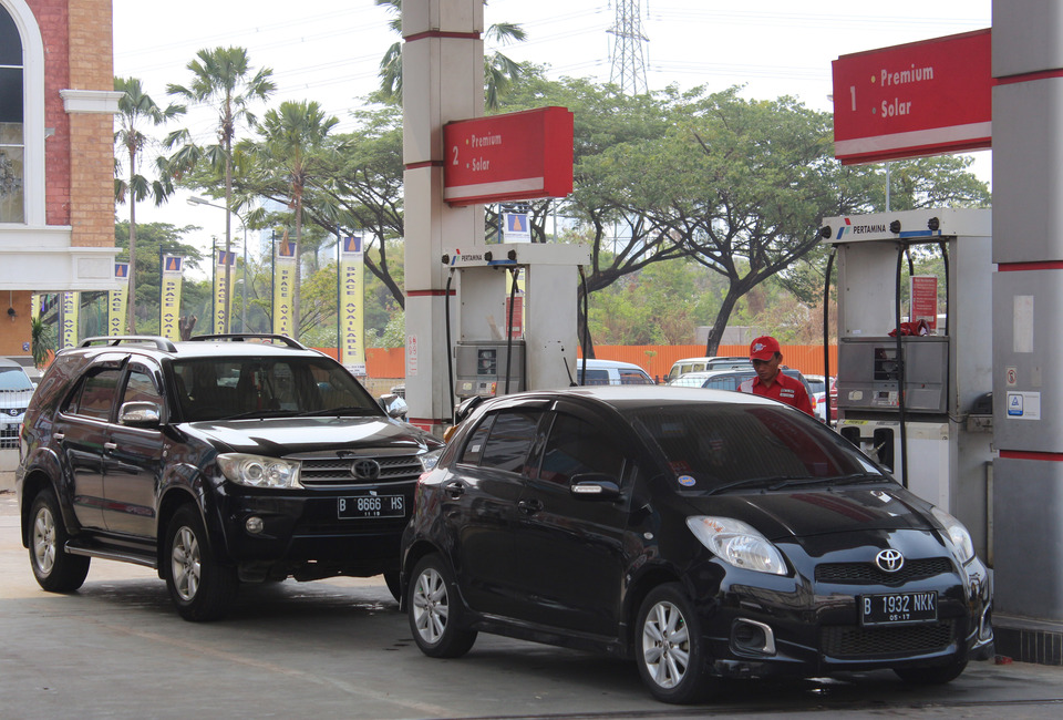 New gasoline prices will take effect in January. (JG Photo/ Lidya Caroline)