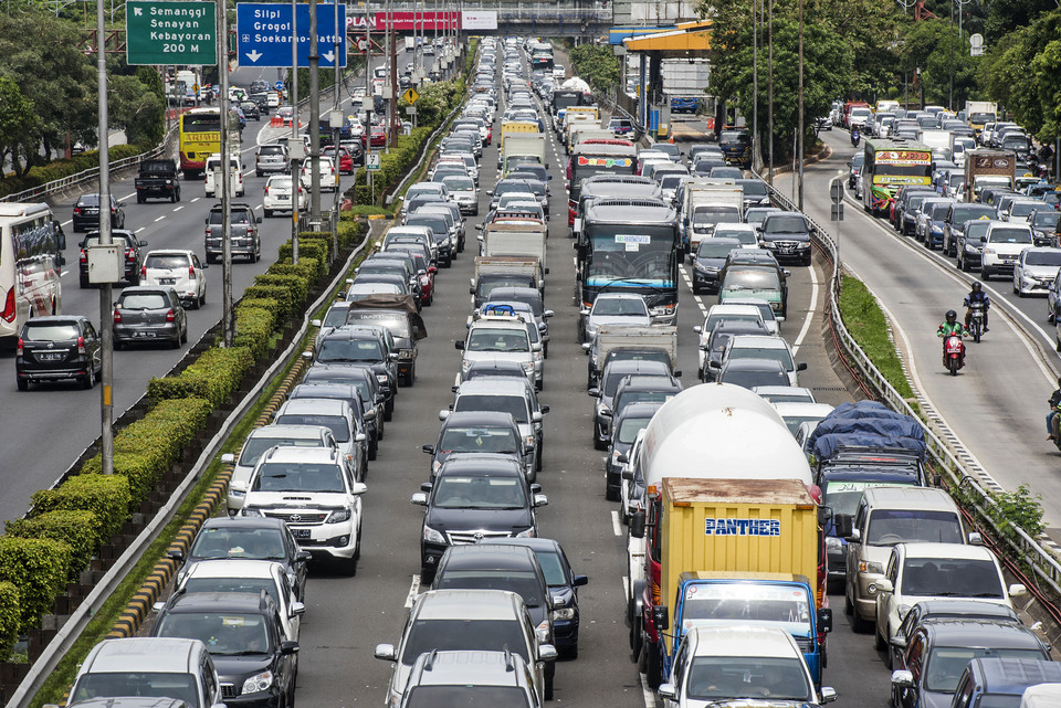 The new policies are aimed at alleviating the city's world-famous traffic congestion. (Antara Photo/M. Agung Rajasa)