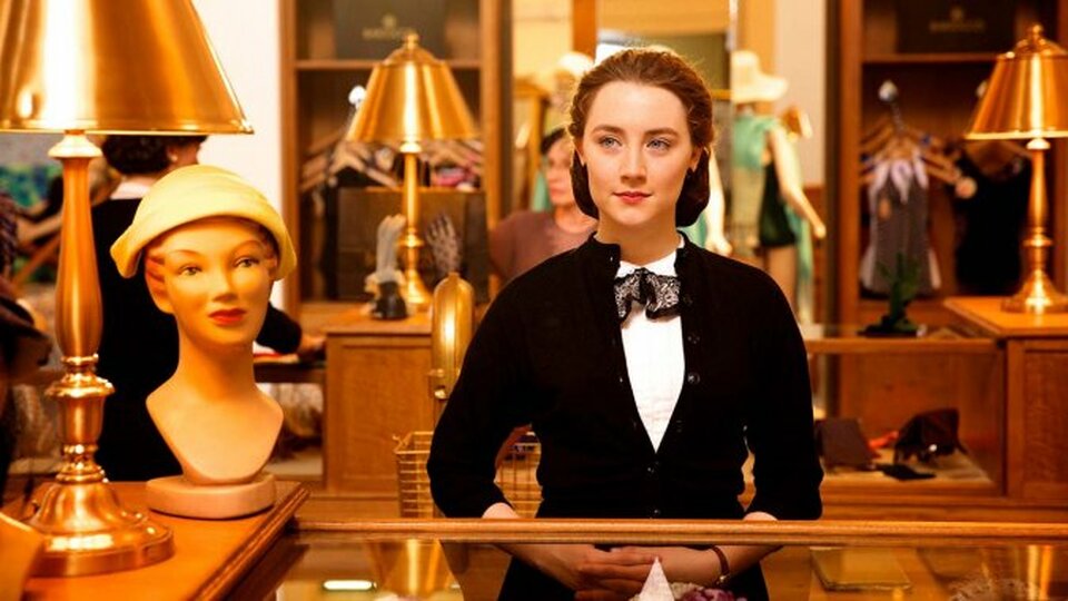 Saoirse Ronan, born in the Bronx to Irish parents who moved to New York in the 1980s, said the similarities between her character in the movie 'Brooklyn' and her real life were uncanny. (Photo courtesy of Kerry Brown/Fox Searchlight Pictures)