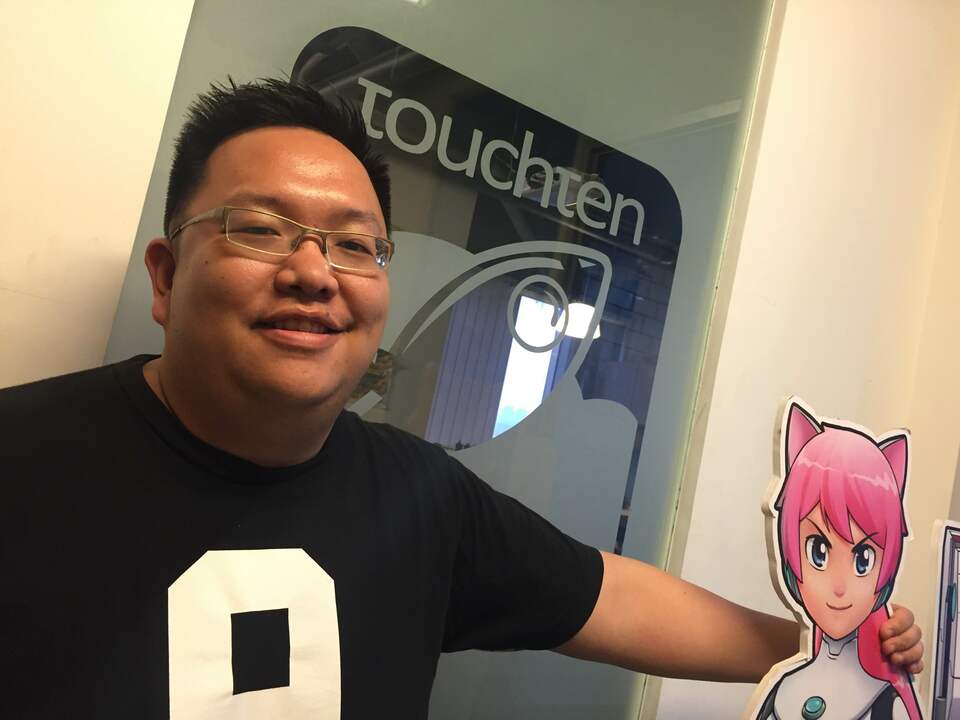 Anton Soeharyo, the co-founder and chief executive of Jakarta-based mobile game studio Touchten. (Photo courtesy of Touchten)