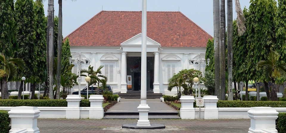 The facade of the National Gallery of Indonesia in Central Jakarta. (Photo courtesy of National Gallery of Indonesia)