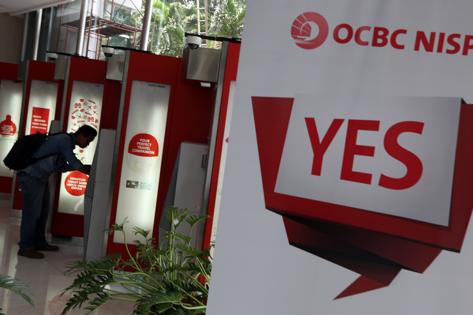Net income at OCBC NISP grew to Rp 1.5 trillion ($110 million) in 2015, up from Rp 1.33 trillion a year earlier. (ID Photo/David Gita Roza)