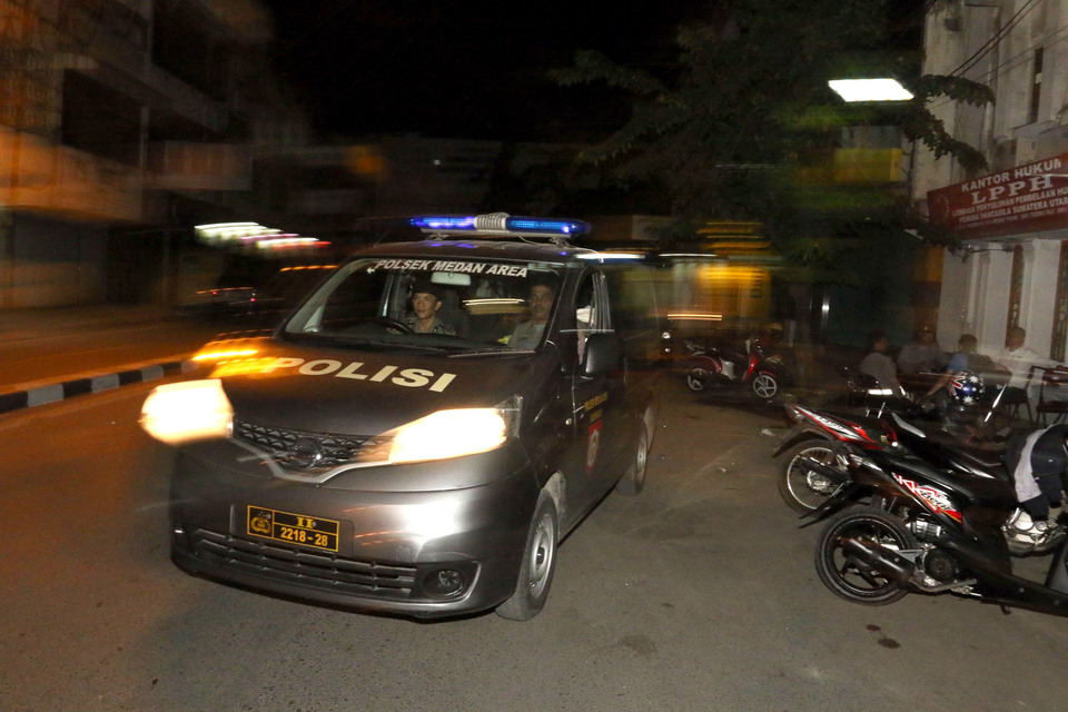 Two people died last weekend as two youth organizations clashed in Medan. (Antara Photo/Irsan Mulyadi)