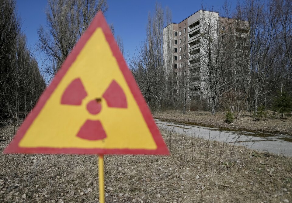 A view of the abandoned city of Pripyat is seen near the Chernobyl nuclear power plant in Ukraine March 28, 2016. (Reuters Photo/Gleb Garanich)