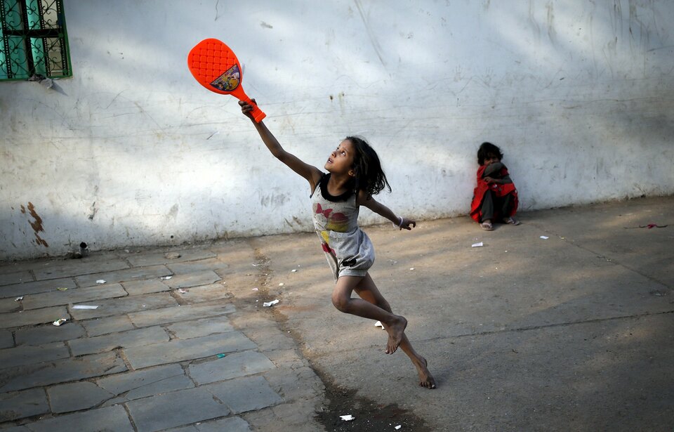 The Sports Ministry is putting together the Gala Desa, or Start From Villages, program to encourage would-be athletes in the regions to go pro.(Reuters Photo/Anindito Mukherjee)