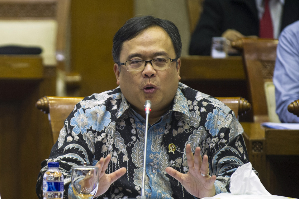 Planning Minister Bambang Brodjonegoro. (Antara Photo/Sigid Kurniawan)