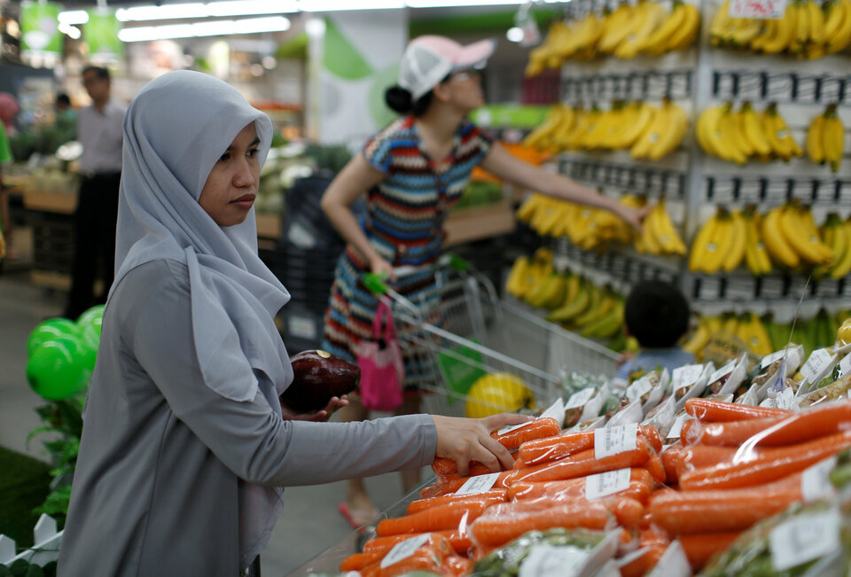According to the Food and Agriculture Organization (FAO), the Indonesian government has all key competencies to monitor and evaluate the effectiveness of its current food system domestically. (Reuters Photo/Beawiharta)