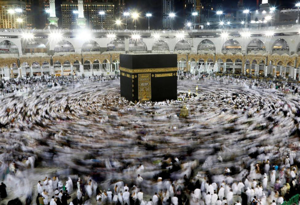 The hajj is a pilgrimage to Mecca, the holiest city of Islam, and a religious obligation for Muslims. (Reuters Photo/Faisal Al Nasser)