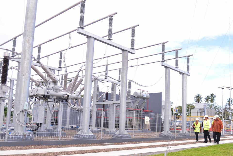 President Joko Widodo oversaw the completion of the gas power plant in Gorontalo after an official inauguration ceremony on June 3. (Photo courtesy of the State Palace)