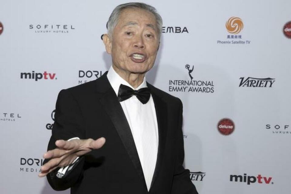 Actor George Takei attends the International Emmy Awards in Manhattan, New York November 23, 2015. (Reuters Photo/Andrew Kelly)