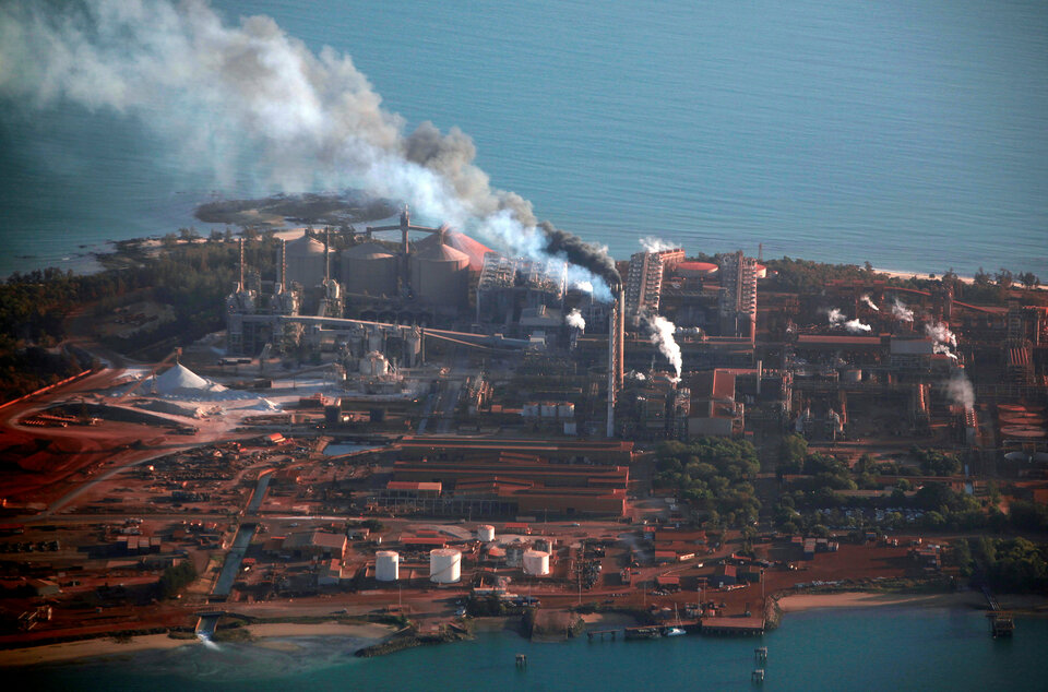 Facing international pressure to get tougher on corruption, Australian authorities say they are targeting the resources industry but have yet to be formally asked to look into a high-profile probe into payments at miner Rio Tinto. (Reuters Photo/David Gray)
