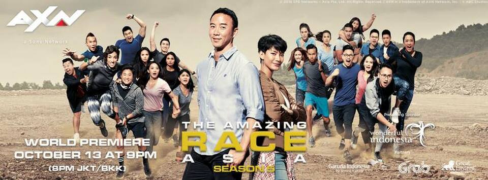 Reality television game show 'The Amazing Race Asia' will return for a fifth season next month. (Photo courtesy of AXN)