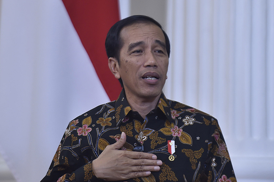 President Joko “Jokowi” Widodo will depart to Kupang, East Nusa Tenggara on Tuesday evening (27/12) to officiate several projects in the region and attend a Christmas celebration. (Antara Photo/Puspa Perwitasari)