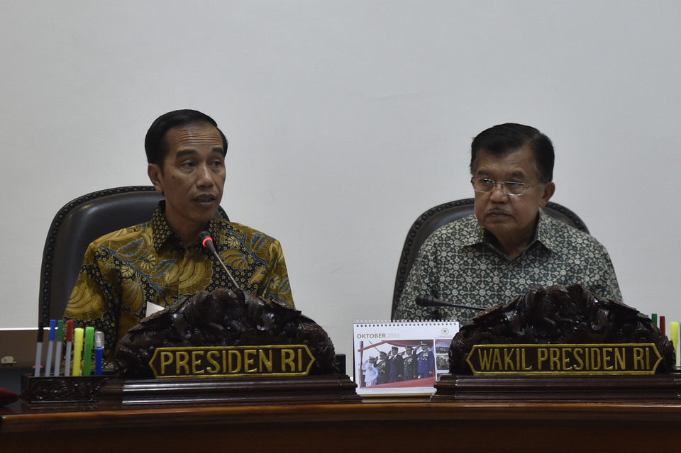 Vice President Jusuf Kalla in this file photo. (Antara Photo/Puspa Perwitasari)