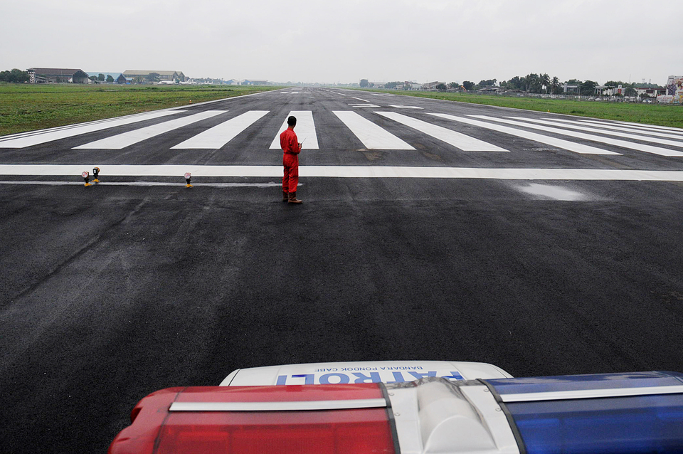 Angkasa Pura II, the state-owned airport operator, is set to manage Kertajati International Airport — soon to be West Java's largest airport when it opens next year. (Antara Photo/Teresia May)
