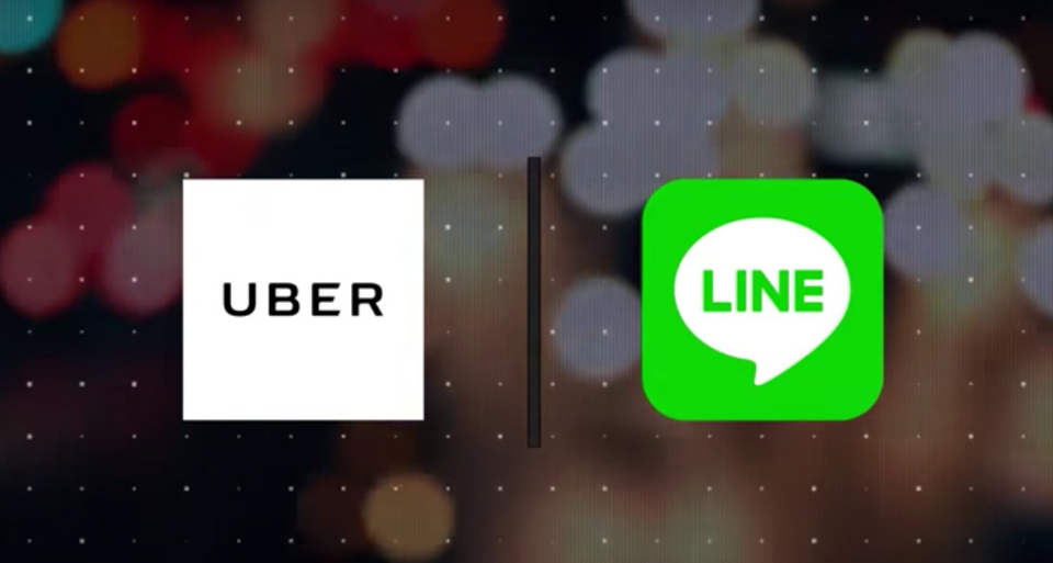 Uber, an online ride-hailing service, now allows its customers to use LINE application for booking their trips. (Photo courtesy of Uber Indonesia)