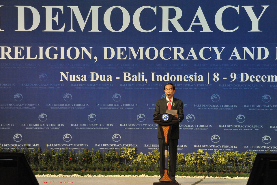 The Ministry of Foreign Affairs said it will look into the possibility of expanding the Bali Democracy Forum in other regions, including Europe. (Antara Photo/Nyoman Budhiana)