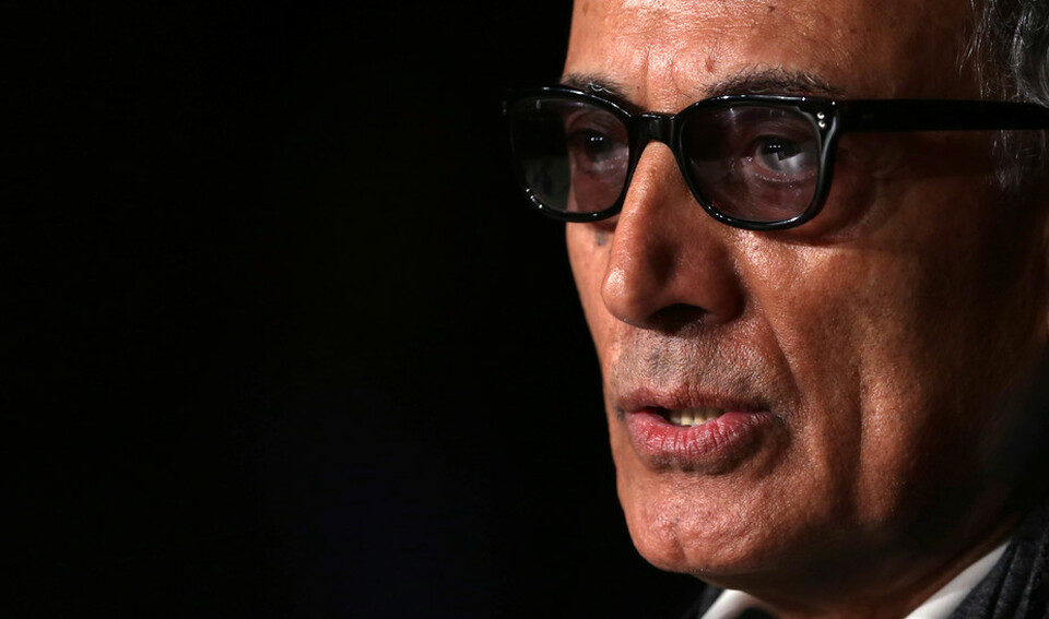 Abbas Kiarostami at the 65th Cannes Film Festival, in May 2012. (Reuters Photo/Vincent Kessler)