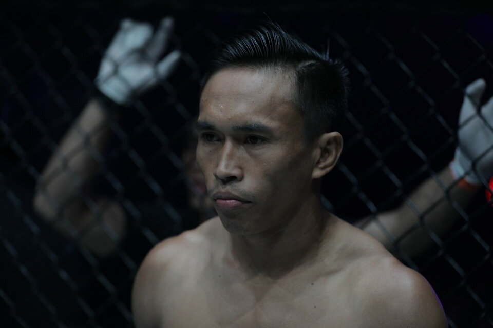 Indonesian mixed martial arts fighter Sunoto. (Photo courtesy of ONE Championship)