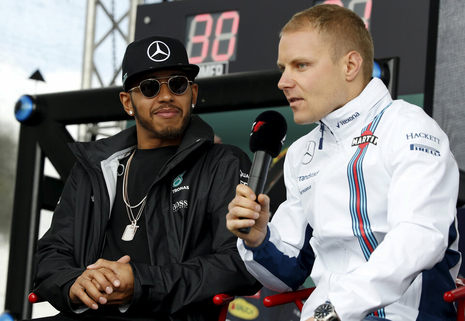 Valtteri Bottas is believed to be as fast as the man he replaced at Mercedes, retired Formula One world champion Nico Rosberg. (Reuters Photo/Brandon Malone)