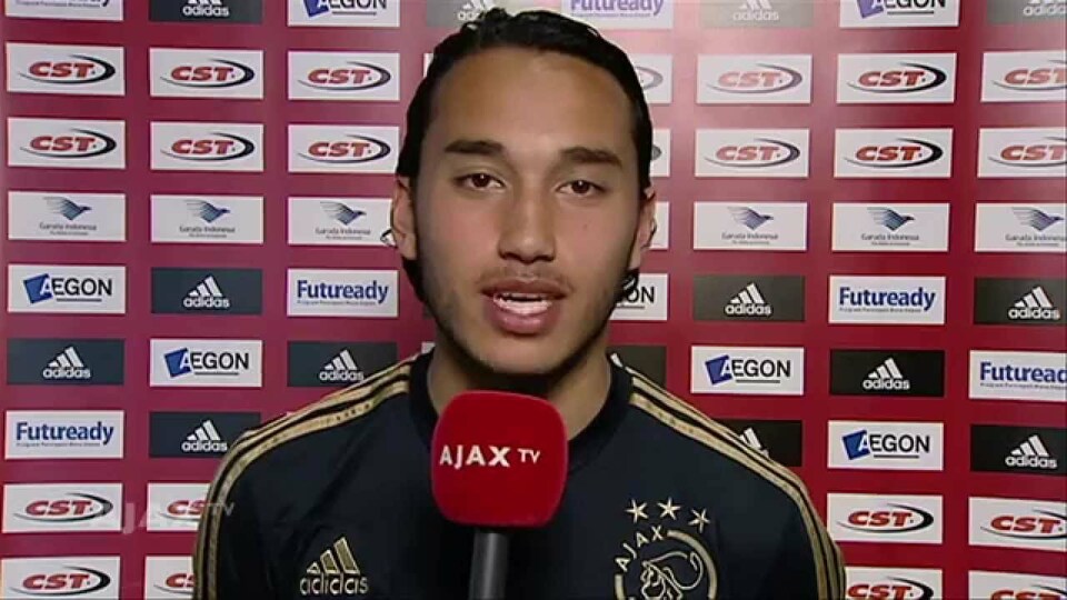 Ajax Amsterdam's Under-19 footballer Ezra Walian, who has expressed a desire to play for the Indonesian national team. (Photo courtesy of AFC Ajax)