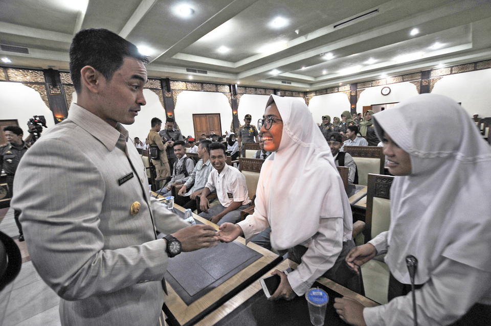 The Ministry of Education and Culture has set the improvement of vocational training as one of its top priorities for 2017. (Antara Photo/Wahdi Septiawan)