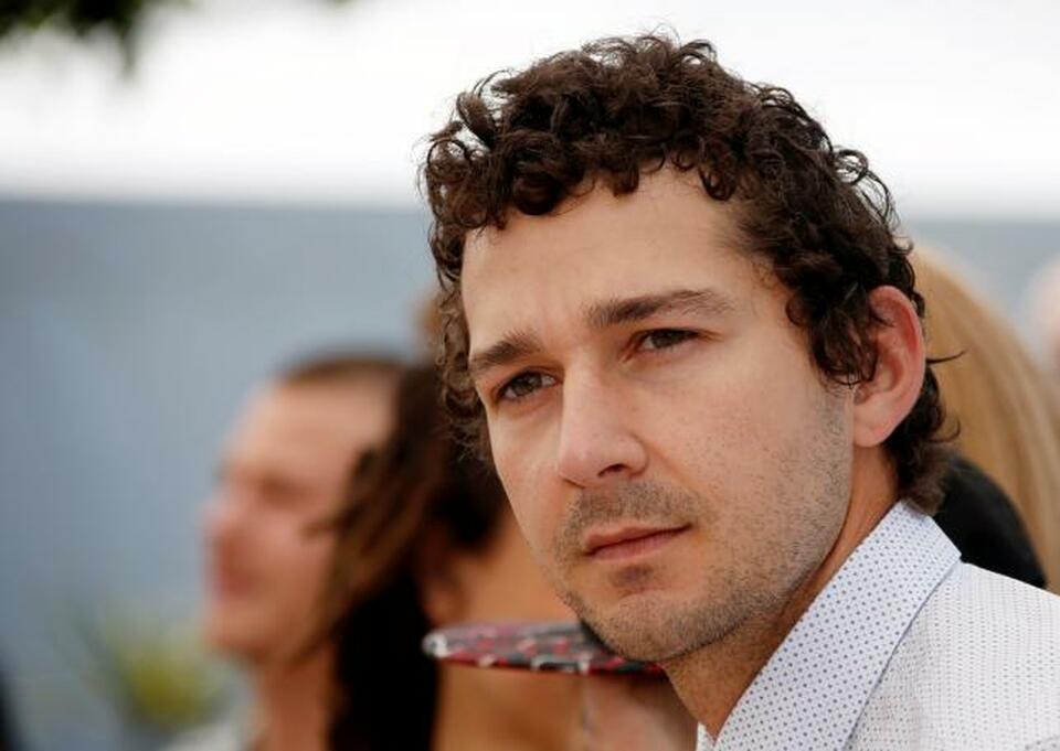 Cast member Shia LaBeouf poses during a photocall for the film "American Honey" in competition at the 69th Cannes Film Festival in Cannes, France, May 15, 2016.   (Reuters Photo/Eric Gaillard/File Photo)