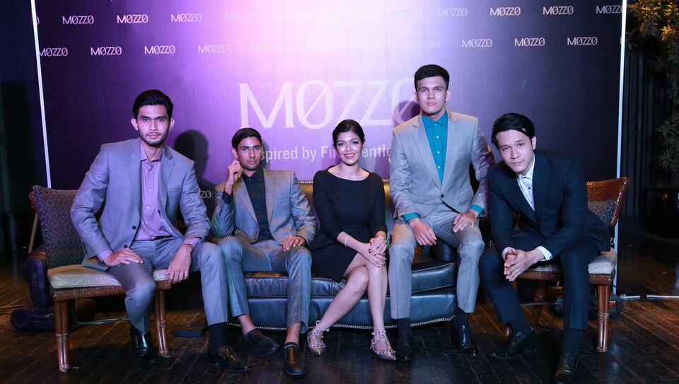 Mozzo showcases its latest collection during the grand opening of its first store at the Grand Indonesia mall in Central Jakarta on Friday (24/02). (Photo courtesy of Mozzo)
