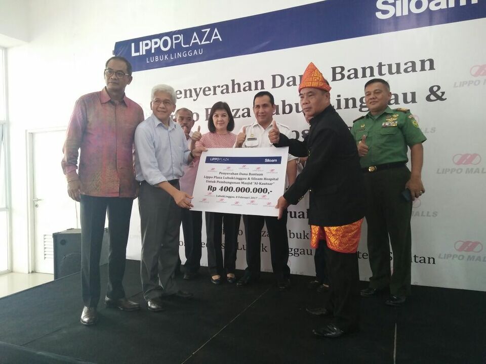 Siloam Hospitals Lippo Plaza Lubuklinggau Donate To A Mosque