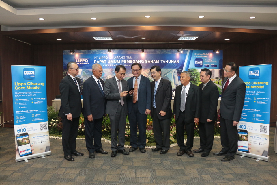 Lippo Cikarang announced changes to some of its top leadership positions on Friday (24/03), following an annual general meeting earlier in the week. (Photo courtesy of Lippo Cikarang)