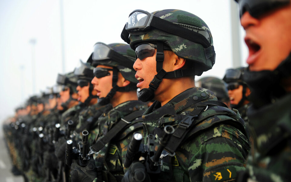 Police in the Chinese capital have warned against illegal gatherings after they shut down part of a major road when demonstrators gathered to stage a rare protest in Beijing, complaining the government was unfairly targeting a charity. (Reuters Photo)