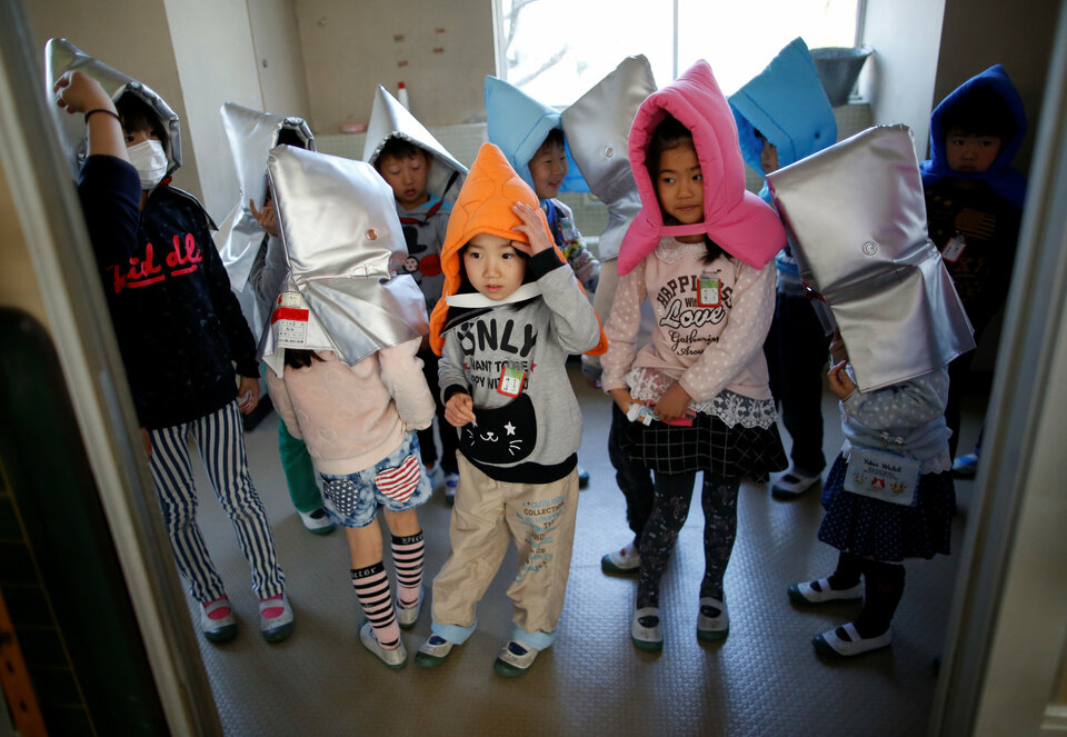 Japan is laying the groundwork for a free education program for some households that will cover a student's costs from pre-school to college. (Reuters Photo/Issei Kato)

