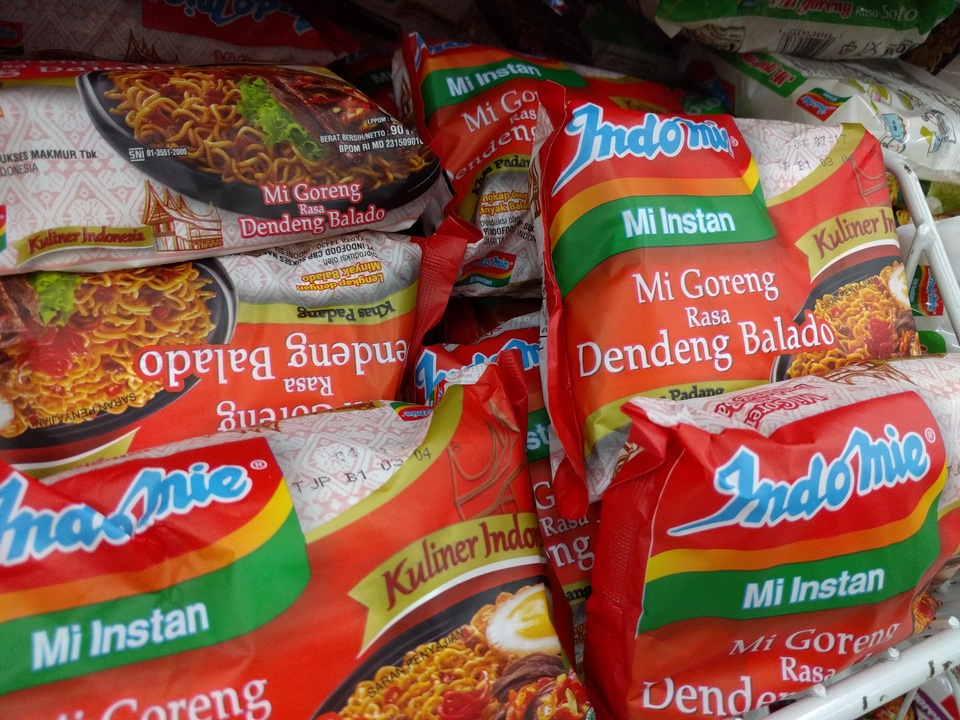 Indomie, Indofood's ubiquitous instant noodle brand. (ID Photo/Emral Firdiansyah)