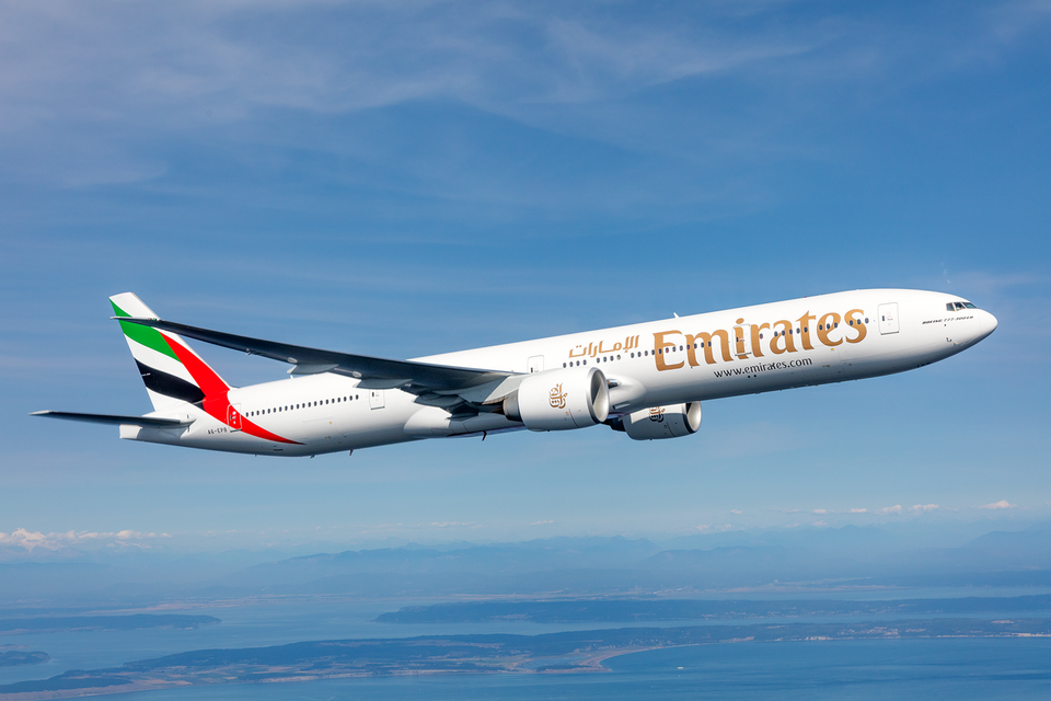 Emirates signaled on Tuesday (25/04) that its US expansion plans were on hold until demand recovers from a slowdown that the airline has blamed on President Donald Trump's travel restrictions.  (Photo courtesy of Emirates)