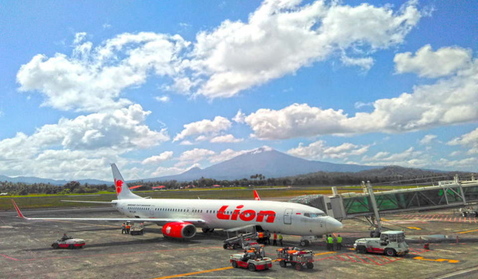Lion Air, Indonesia's largest budget airline, successfully conducted its first flight from Changsa, China, to Batam in the Riau Islands on Thursday (13/07). (B1 Photo/Danung Arifin)