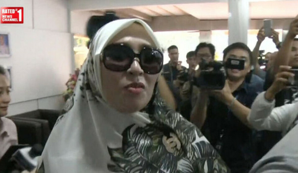 The Jakarta Police on Wednesday (17/05) named Firza Husein a suspect in an ongoing pornography case allegedly implicating firebrand Islamist cleric Rizieq Shihab.  (BeritaSatu Photo)