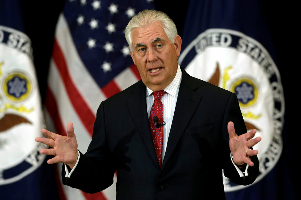 United States Secretary of State Rex Tillerson. (Reuters Photo/Yuri Gripas)