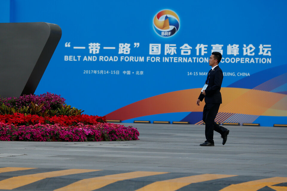 President Joko 'Jokowi' Widodo is attending the Belt and Road Forum for International Cooperation in Beijing on Sunday (14/05), where more than 20 world leaders and representatives of 130 countries are expected to discuss China's initiative to revive and expand an ancient network of trade routes, the Silk Road. (Reuters Photo/Thomas Peter)