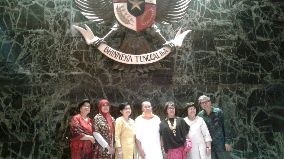Indonesian Archeologist Association (IAAI) held a seminar titled “Knitting Diversity in Indonesia” to mainly discuss about the origins of diverse indigenous Indonesians, or Pribumi in City Hall on Tuesday (16/05). (Jakarta Globe photo courtesy/Dames Alexander Sinaga)