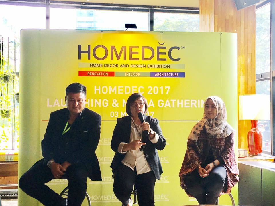 CIS Exhibition hold a press conference for its home decor and design exhibition, known as Homedec, at Decanter Wine and Food restaurant in South Jakarta on Wednesday (03/05). (JG Photo/Diella Yasmine)