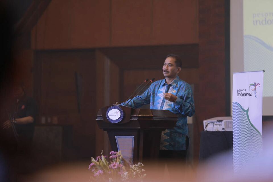 Indonesia's Tourism Minister Arief Yahya said the country should do better in providing Muslim-friendly tourist destinations as part of the efforts to boost incoming tourists. (Photo courtesy of the Tourism Ministry)