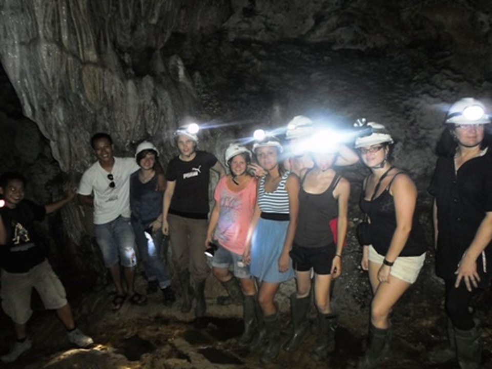 Kiskendo Cave in Kulonprogo, Jogjakarta (Central Java). (Photo courtesy of Tourism Ministry)