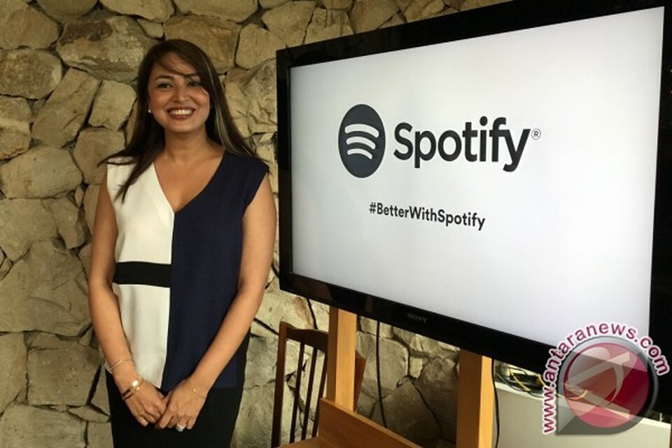 Sunita Kaur, managing director of Spotify Asia. (Antara Photo) 