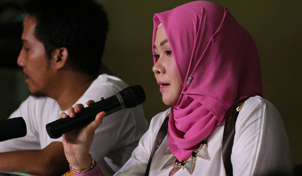 Fiera Lovita, a doctor from Solok, West Sumatra, was subjected to threats and intimidation after she criticized firebrand Islamic cleric Rizieq Shihab on Facebook last month. (Berita Satu Photo/Joanito De Saojoao)