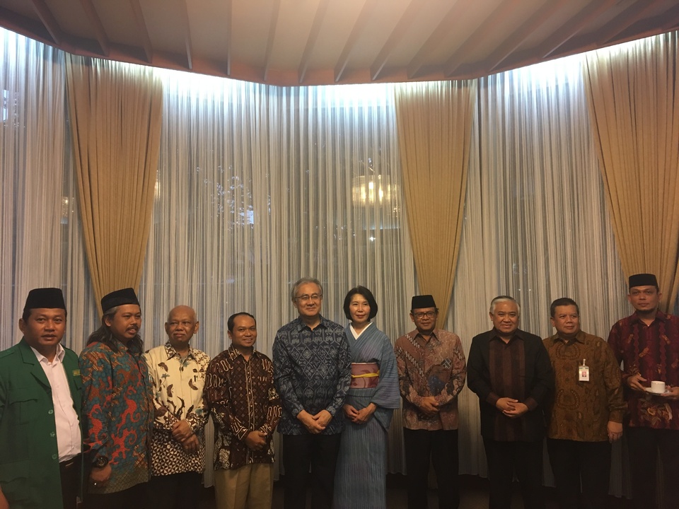 Japanese Ambassador to Indonesia Masafumi Ishii said on Wednesday (07/06) that cultural exchanges between young people of both countries are important tools to foster relations, especially amid growing political uncertainties in the global arena. (JG Photo/Sheany)