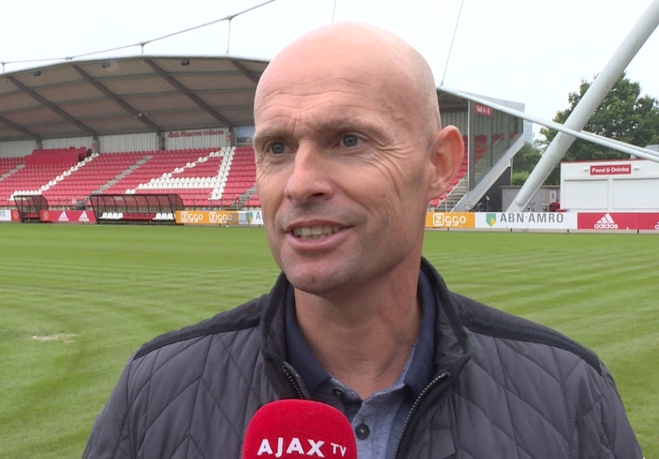 Newly promoted Ajax coach Marcel Keizer. (Photo courtesy of Ajax Amsterdam)