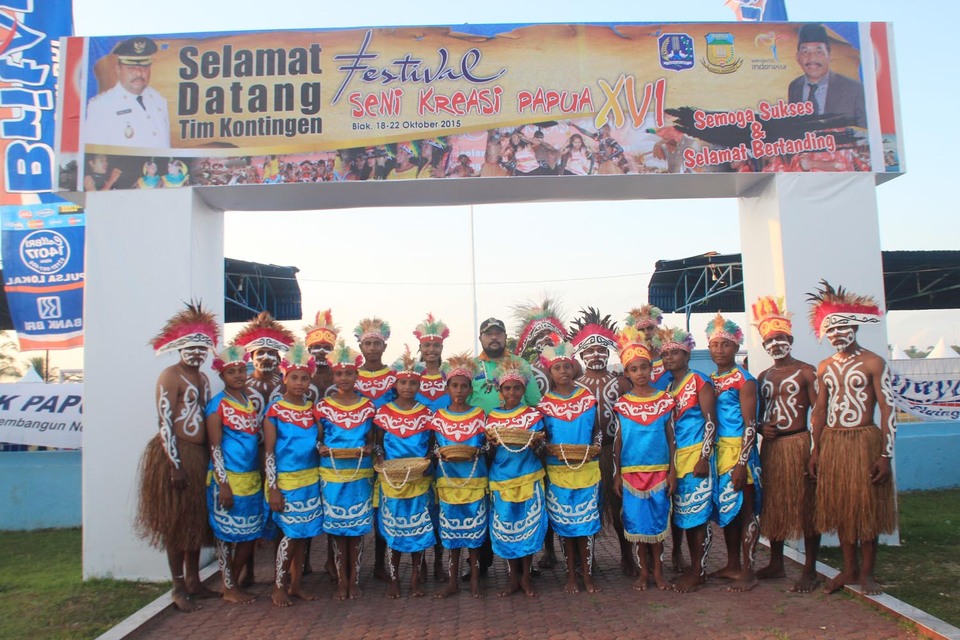 The annual Munara Wampasi cultural festival will be hosted in Biak, Papua, on July 1-4, where the intricacies of local tribal traditions and the jaw-dropping beauty of the natural landscape in the region will be on full display. (Tourism Ministry Photo)