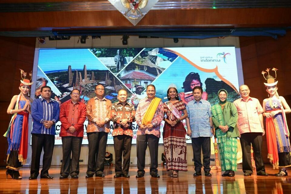 Tourism Minister Arief Yahya participates in the launch of the Pancasila Day national parade in Jakarta on Thursday (01/06). (Photo courtesy of the Tourism Ministry)