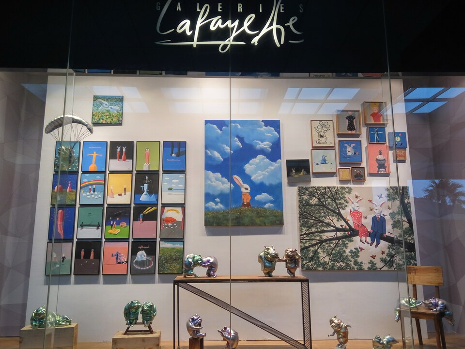 The third edition of ARTmosphere will take place at the Galeries Lafayette in South Jakarta on Aug. 1-31. (JG Photo/Dhania Putri Sarahtika)